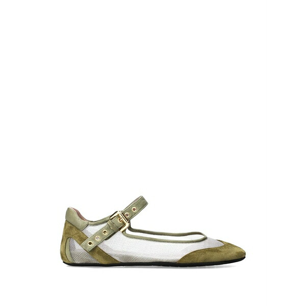 プレミアータ レディース サンダル シューズ Buckle ballet flats Neutrals｜asty
