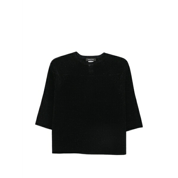 ファビアナ フィリッピ レディース 編み物\u0026プルオーバー アウター Crew-neck sweater Blue