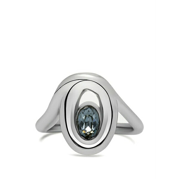 オスカー デ ラ レンタ レディース リング アクセサリー Oval stone ring Silver|asty