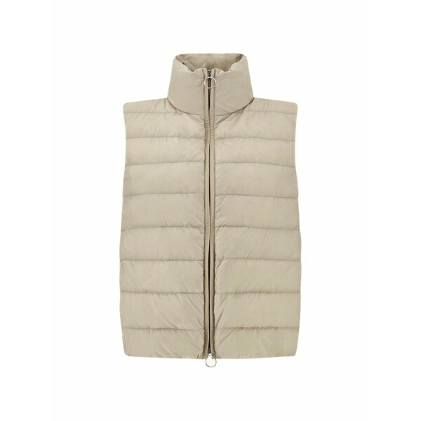 ポールアンドシャーク レディース 上衣＆上衣 アウター Quilted down vest Neutrals コート・ジャケット-レディースファッション