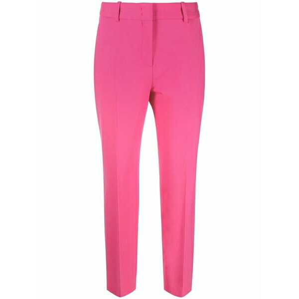 エルマンノ シェルヴィーノ レディース 心地好いズボン下 ボトムス Slim-cut taiolred trousers Pink
