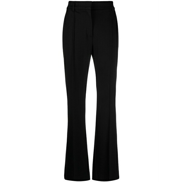 ドロシーシューマッハ レディース カジュアルパンツ ボトムス Emotional essence pressed-crease tailored trousers Black｜asty