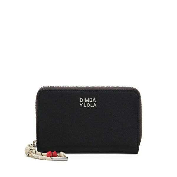 ビンバ イ ローラ レディース 紙入れ 付属品 Zip wallet Black