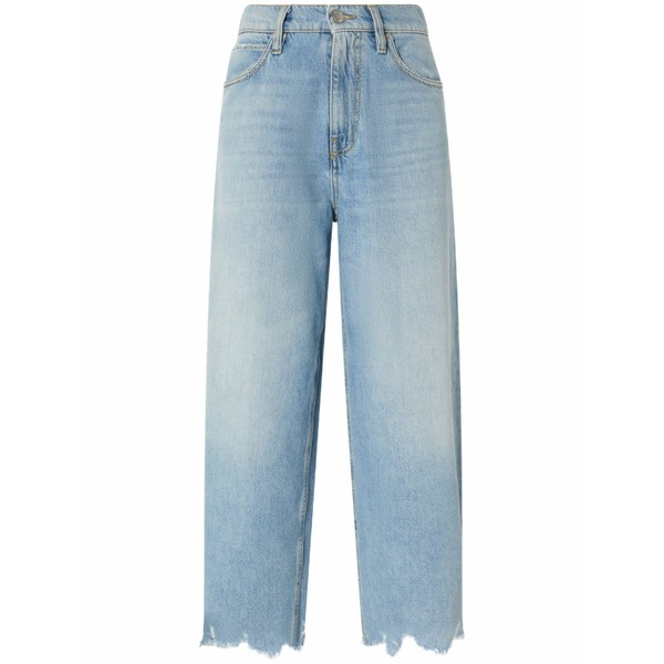 ピンコ レディース デニムパンツ ボトムス Distressed jeans Blue|asty
