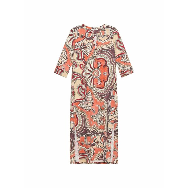 マリパルミ レディース 衣装 トップス Paisley-print MIDI dress Orange