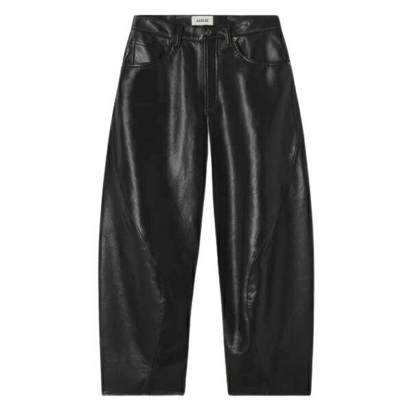 アゴルド レディース カジュアルパンツ ボトムス Twist trousers Black｜asty