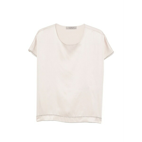 ディー・エクステリア レディース シャツ トップス Trim knitwear Neutrals