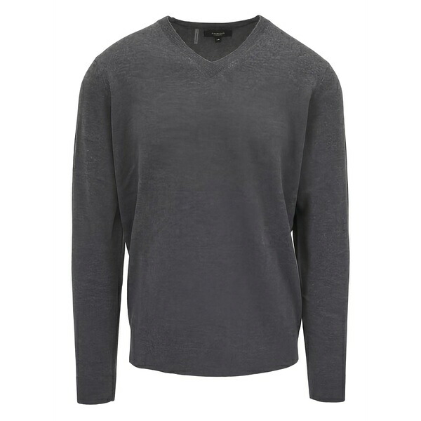 キン天使の都市カシミヤ メンズ 編み物\u0026プルオーバー アウター V-neck sweater Grey