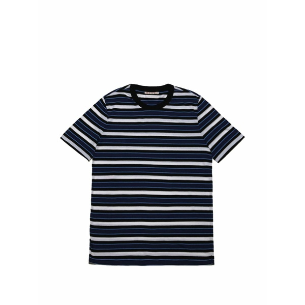 マルニ メンズ プルオーバー トップス Striped t-shirt Blue