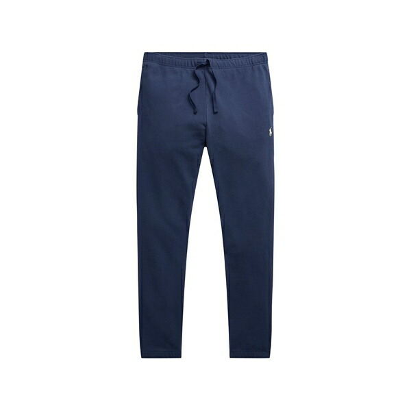 ラルフローレン メンズ 心地好いズボン下 ボトムス Logo-embroidered drawstring track pants Blue