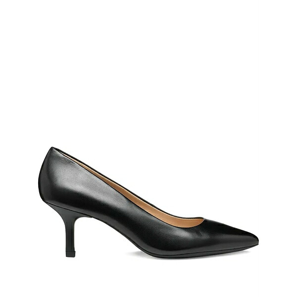 ジェオックス レディース パンプス シューズ 60粍 kleopy calf leather pumps Black