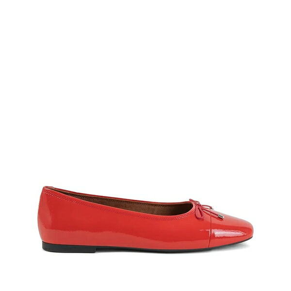 バガボンド レディース サンダル シューズ Jolin patent-leather ballet flats Red｜asty