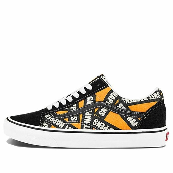 Vans バンズ メンズ スニーカー 【Vans Old Skool Alphabet Black Yellow Unisex 'Black Yellow' VN0A4U3BWTX】 サイズ US_M_4.5|asty
