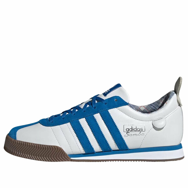 adidas アディダス メンズ スニーカー 【adidas x Mercedes AMG Samba 62 Super 'Cloud White Blue Bird Gum' KJ3265】 サイズ US_M_4.5｜asty