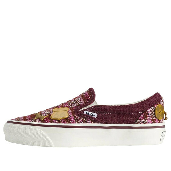 Vans バンズ メンズ スニーカー 【Vans Premium Classic Slip-On 'Brown Pink' VN000D9WRPK】 サイズ US_M_3.5｜asty 80,190円