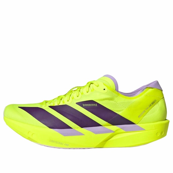 adidas アディダス メンズ スニーカー 【adidas Adizero Takumi Sen 11 Shoes 'Solar Yellow Aurora Plum Powder Plum' JQ0781】 サイズ US_M_13｜asty