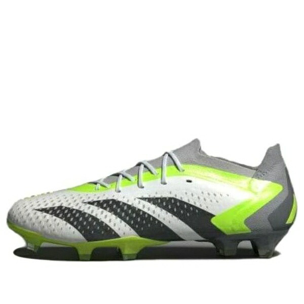 adidas アディダス メンズ スニーカー 【adidas Predator Accuracy.1 Low FG 'White Black Lucid Lemon' GZ0032】 サイズ US_10(28.0cm)｜asty