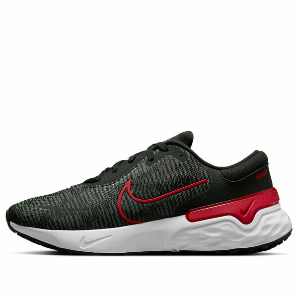 Nike ナイキ メンズ スニーカー 【Nike Renew Run 4 Road Running Shoes 'Black University Red' DR2677-003】 サイズ US_8(26.0cm)|asty