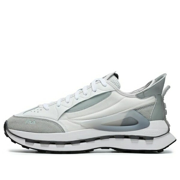 FILA フィラ メンズ スニーカー 【FILA KM Shoes 'White Grey' F12M233113FOH】 サイズ US_9.5(27.5cm)｜asty