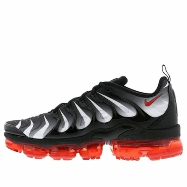 Nike ナイキ メンズ スニーカー 【Nike Vapormax Plus 'Black Red' AQ8632-001】 サイズ US_9.5(27.5cm)｜asty