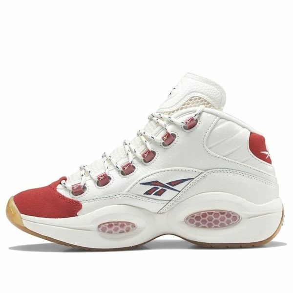 Reebok リーボック メンズ スニーカー 【Reebok Question Mid 'Vintage Red Toe' IG2653】 サイズ US_10.5(28.5cm)|asty