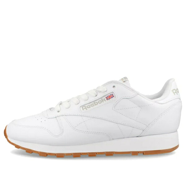 Reebok リーボック メンズ スニーカー 【Reebok Classic Leather ' White Reebok Rubber Gum' 100008491】 サイズ US_11.5(29.5cm)｜asty