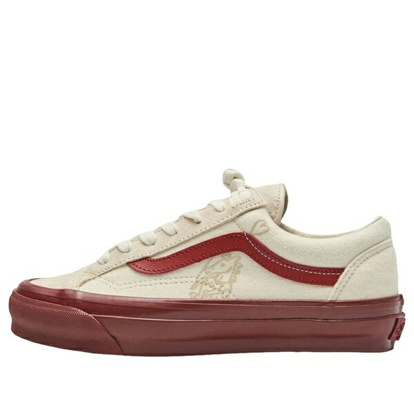 Vans バンズ メンズ スニーカー 【Vans x Bolin LX Old Skool 36 'Year of the Horse White Red' VN000EJUHRW】 サイズ US_9(27.0cm)|asty