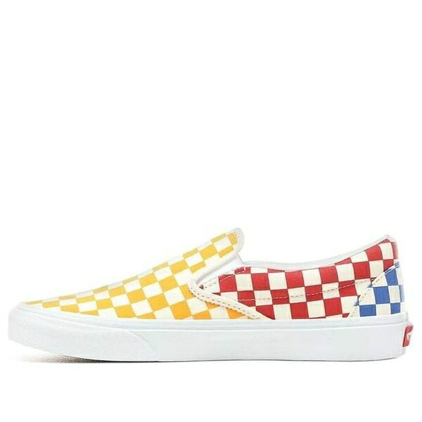 Vans バンズ メンズ スニーカー 【Vans Classic Slip-On 'Multicolor Checkerboard' VN0A38F7VLV】 サイズ US_10.5(28.5cm)｜asty 56,280円