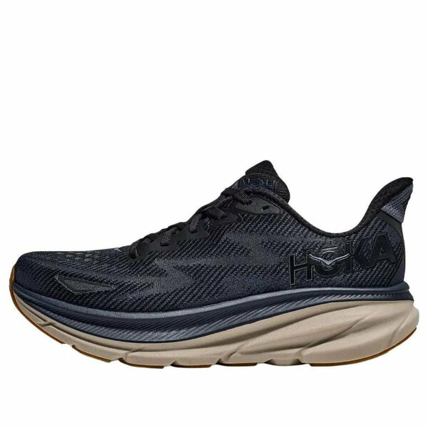 HOKA ONE ONE ホカオネオネ メンズ スニーカー 【HOKA ONE ONE Clifton 9 'Black Varsity Navy' 1127895-BYN】 サイズ US_10(28.0cm)|asty