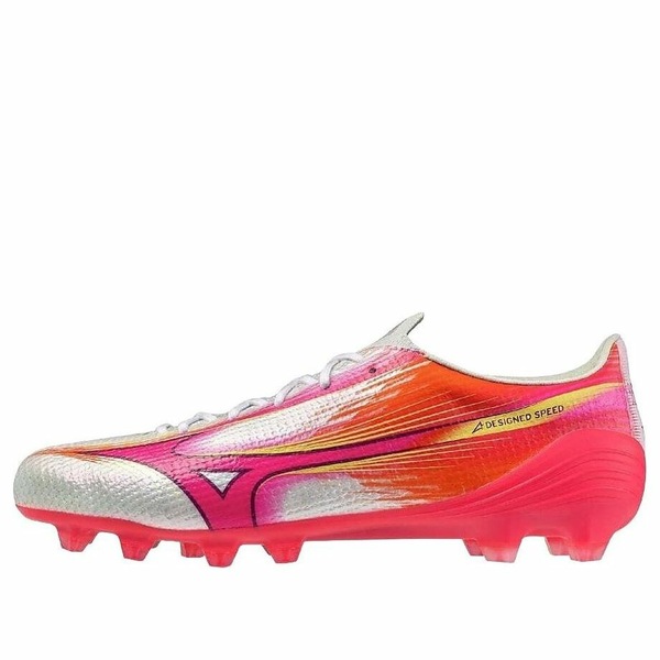 Mizuno ミズノ メンズ スニーカー 【Mizuno Alpha III Japan 'White Pink' P1GA266064】 サイズ US_7.5(25.5cm)|asty