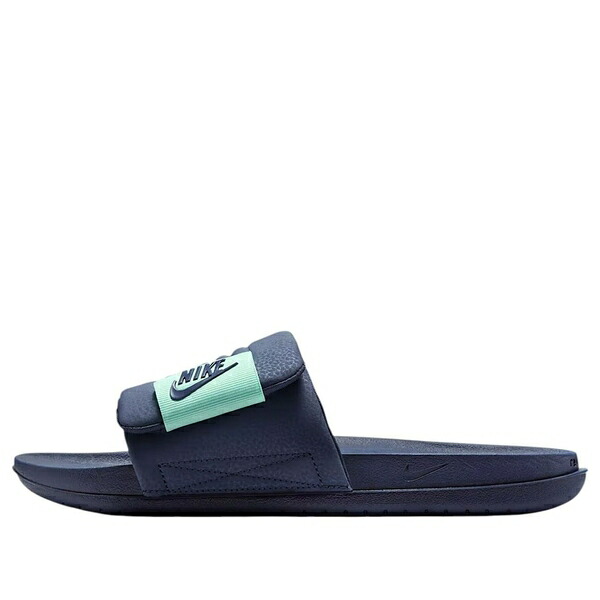 Nike ナイキ メンズ スニーカー 【Nike Off-Court Adjust Slides 'Midnight Navy Mint Foam' DQ9624-401】 サイズ US_10(28.0cm)｜asty