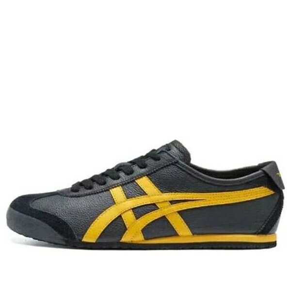 Onitsuka Tiger オニツカタイガー メンズ スニーカー 【Onitsuka Tiger Mexico 66 'Black Yellow' 1183A201-003】 サイズ US_12(30.0cm)|asty