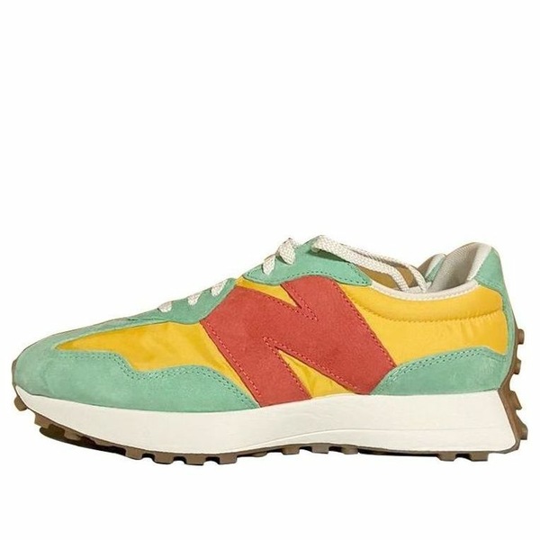New Balance ニューバランス メンズ スニーカー 【New Balance Size? x 327 'Yellow Green Orange' MS327SZ1】 サイズ US_9(27.0cm)|asty