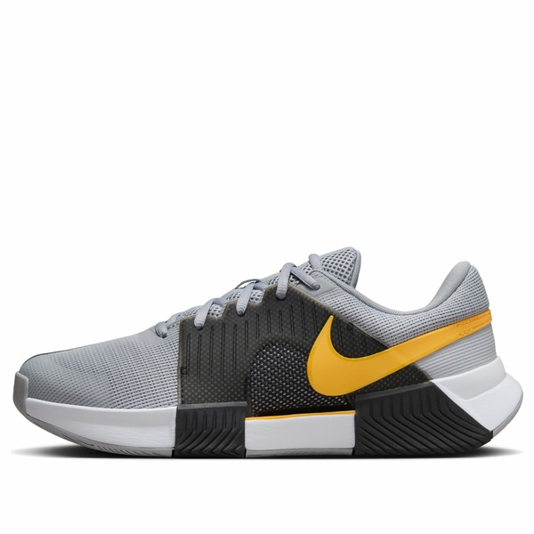 Nike ナイキ メンズ スニーカー 【Nike Zoom GP Challenge 1 HC 'Wolf Grey Black White Laser Orange' FB3147-002】 サイズ US_10(28.0cm)｜asty