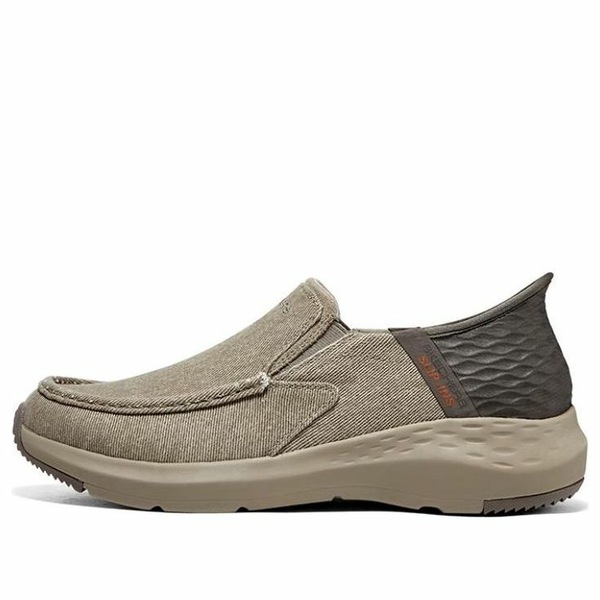 Skechers スケッチャーズ メンズ スニーカー 【Skechers Slip-ins Parson Dewitt 'Taupe' 204806-TPE】 サイズ US_7.5(25.5cm)｜asty