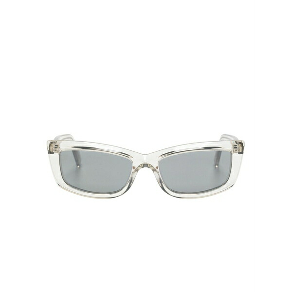 サンローラン アイウェア レディース サングラス＆アイウェア アクセサリー Sl658 rectangle-frame sunglasses Grey｜asty