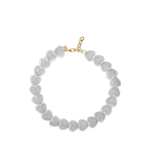 クリスタル ヘイズ レディース ネックレス・チョーカー・ペンダントトップ アクセサリー Jelly heart necklace Silver｜asty
