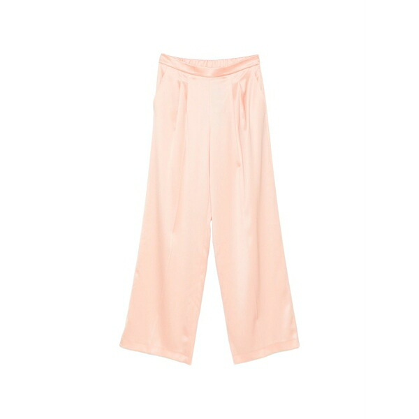 ツインセット レディース カジュアルパンツ ボトムス Pleated trousers Pink｜asty