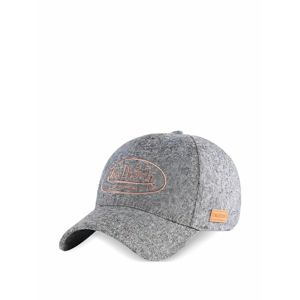 バンダッチ メンズ 帽子 アクセサリー Logo-embroidered baseball cap Grey｜asty