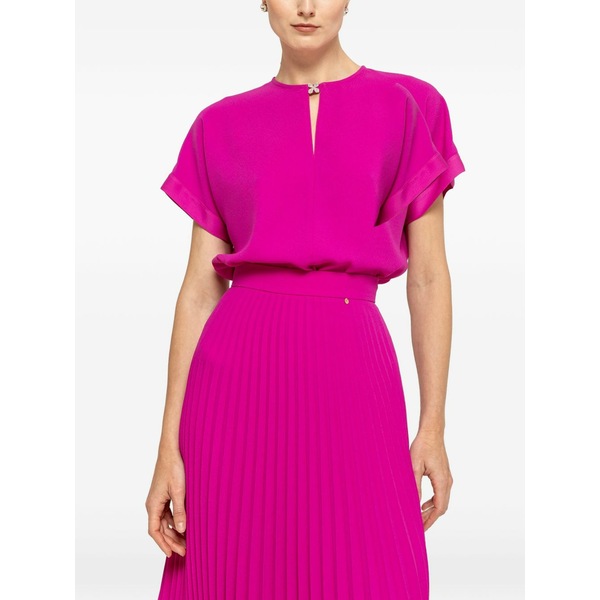ニッサ レディース シャツ トップス Short-sleeve top Pink|asty