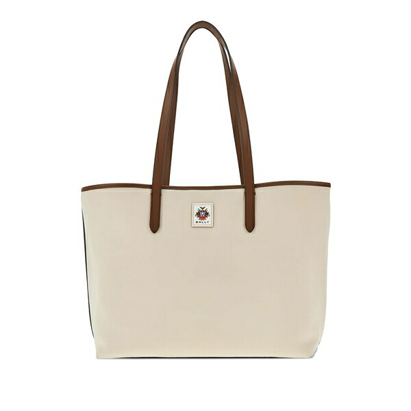 バリー レディース トートバッグ バッグ Logo-patch tote bag Neutrals｜asty