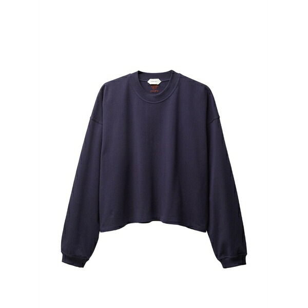 ヴェルサーチ メンズ Tシャツ トップス Embroidered cotton-jersey long-sleeved t-shirt Blue｜asty