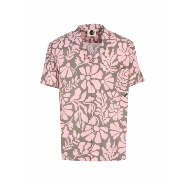 ボーディーズ メンズ シャツ トップス Melo floral-print shirt Pink｜asty