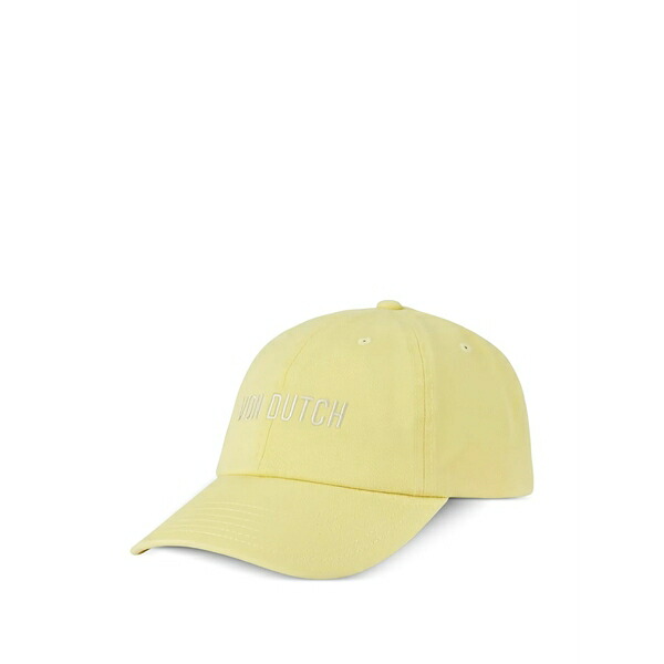 バンダッチ メンズ 帽子 アクセサリー Logo-embroidered baseball cap Yellow｜asty