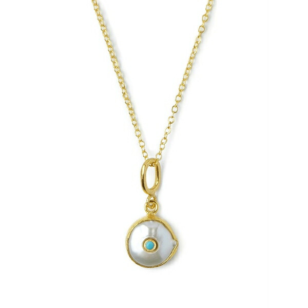 オットマンハンズ レディース ネックレス・チョーカー・ペンダントトップ アクセサリー Pearl amalfi pendant necklace Gold｜asty