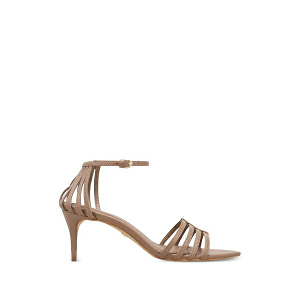 カラノ レディース サンダル シューズ Strappy sandals Neutrals|asty