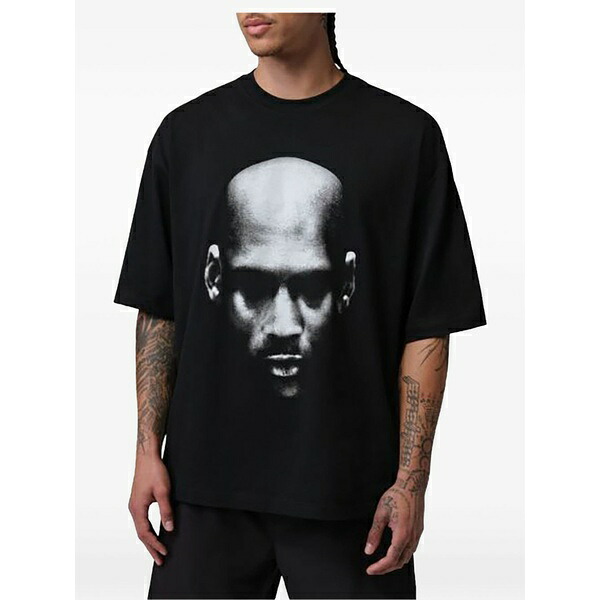 ジョーダン メンズ Tシャツ トップス Dri-fit graphic-print t-shirt Black｜asty