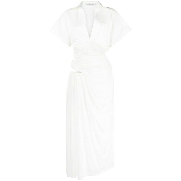 クリストファーエスバー レディース ワンピース トップス Comosum clash shirtdress White｜asty