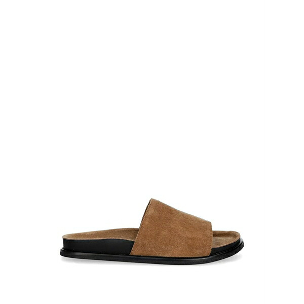 バガボンド レディース サンダル シューズ Effie suede-finish sandals Brown|asty