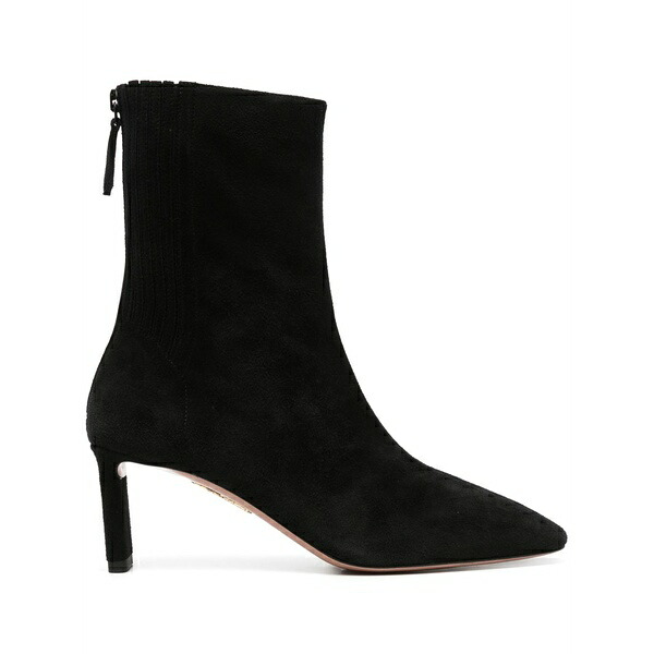 アクアズーラ レディース ブーツ シューズ 65mm blade boots Black｜asty
